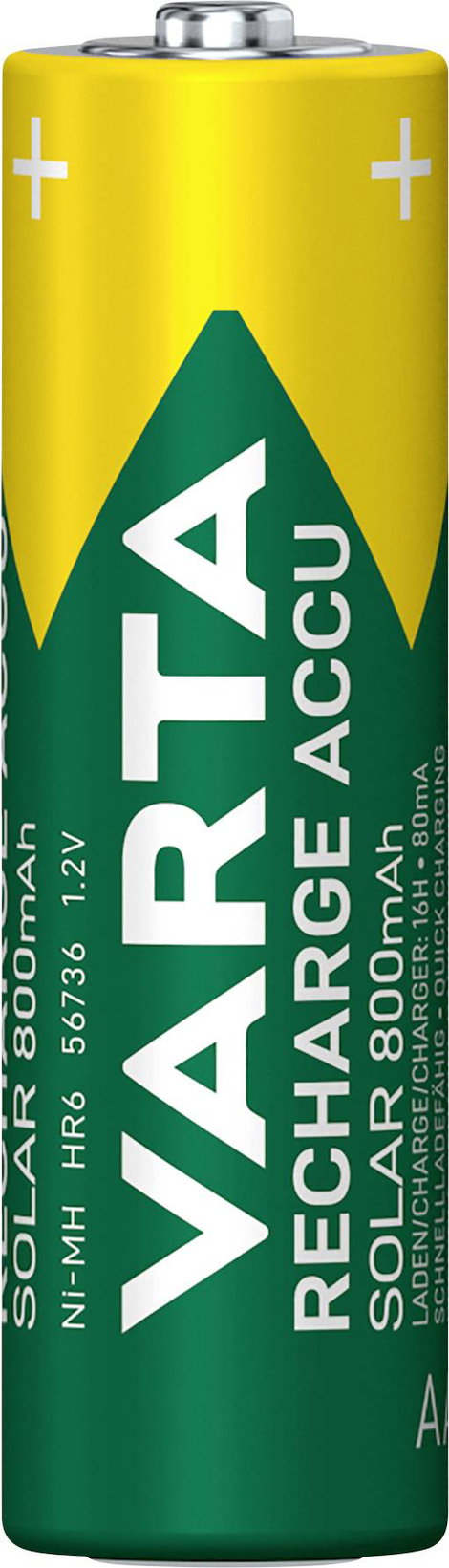 Varta 56736101501 Ceruzaakku NiMH 800 mAh 1.2 V 1 db