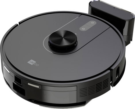 aeco Vacubot X5 Porszívó és felmosó robot Fekete Alkalmazás vezérelt, Távirányítható