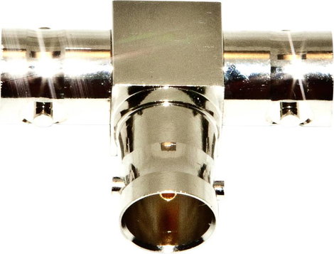 Mueller Electric BU-P6738 Adapterdugó BNC aljzat - BNC aljzat Sárgaréz