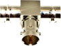 Mueller Electric BU-P6738 Adapterdugó BNC aljzat - BNC aljzat Sárgaréz bélyegkép
