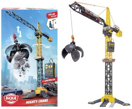 Dickie Toys Építkezésnél használt jármű modell Mighty Crane Kész modell Építkezésnél használt jármű 