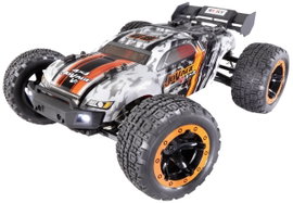 Reely JoVage 4x4 V2 Narancs/fehér Brushed 1:16 RC modellautó Elektro Truggy 4WD RtR 2,4 GHz Akkuval 