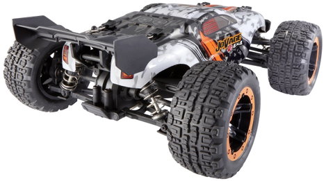 Reely JoVage 4x4 V2 Narancs/fehér Brushed 1:16 RC modellautó Elektro Truggy 4WD RtR 2,4 GHz Akkuval  4. kép