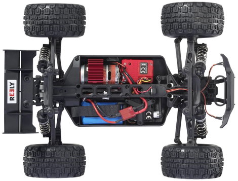 Reely JoVage 4x4 V2 Narancs/fehér Brushed 1:16 RC modellautó Elektro Truggy 4WD RtR 2,4 GHz Akkuval  5. kép