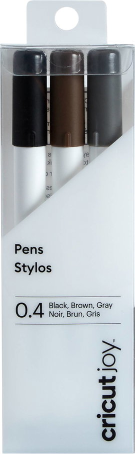 Cricut Joy Fine Point Toll készlet Fekete, Barna, Szürke