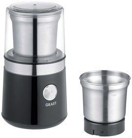 Graef CM 102 CM102EU Kávédaráló Fekete, Nemesacél