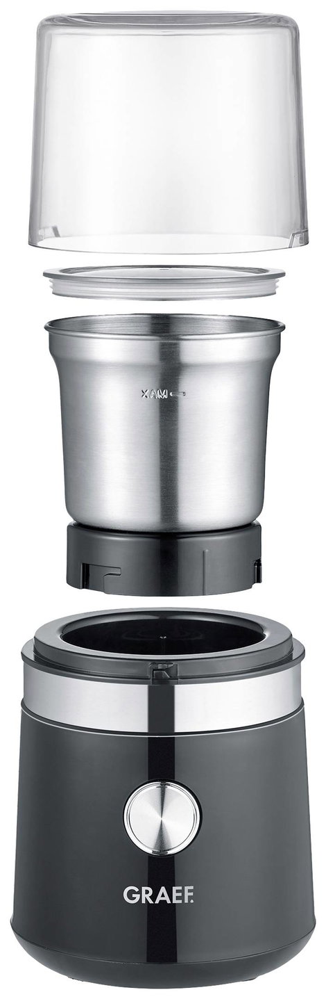 Graef CM 102 CM102EU Kávédaráló Fekete, Nemesacél 2. kép