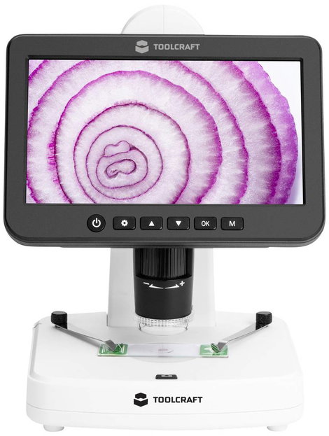 TOOLCRAFT TO-9407067 Digitális mikroszkóp 300 x Beeső fény, Átvilágítás 3. kép