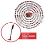 Einhell Power X-Change TE-SV 18 Li-Solo Porszívó Akku nélkül, töltő nélkül, Porzsák nélkül 3. bélyegkép