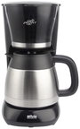 Silva Homeline KA-T 4505 sw Kávéfőző Fekete, Inox Kapacitás, csésze=10 Hőszigetelt kiöntő bélyegkép
