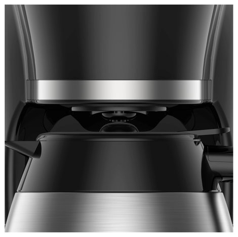 Silva Homeline KA-T 4505 sw Kávéfőző Fekete, Inox Kapacitás, csésze=10 Hőszigetelt kiöntő 3. kép