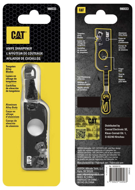 CAT 980033 Késélező Fekete 2. kép