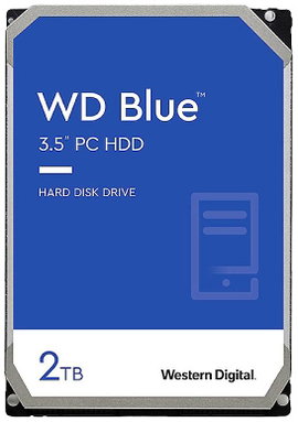 WD Blue™ 2 TB Belső merevlemez, 8,9 cm (3,5) SATA WD20EZBX