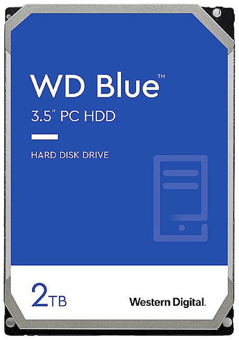 WD Blue™ 2 TB Belső merevlemez, 8,9 cm (3,5) SATA WD20EZBX