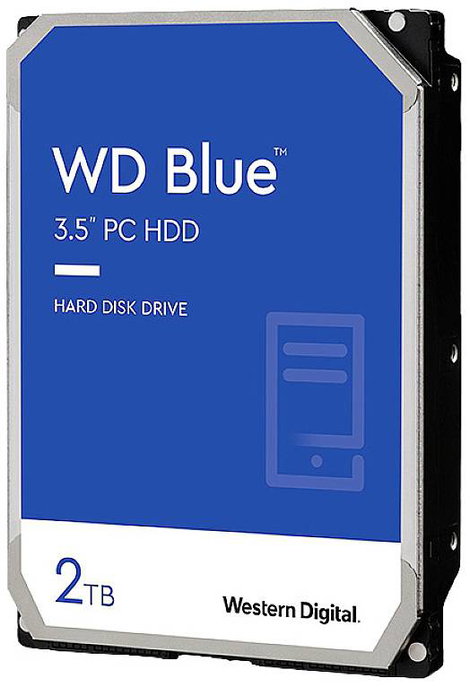 WD Blue™ 2 TB Belső merevlemez, 8,9 cm (3,5) SATA WD20EZBX 2. kép