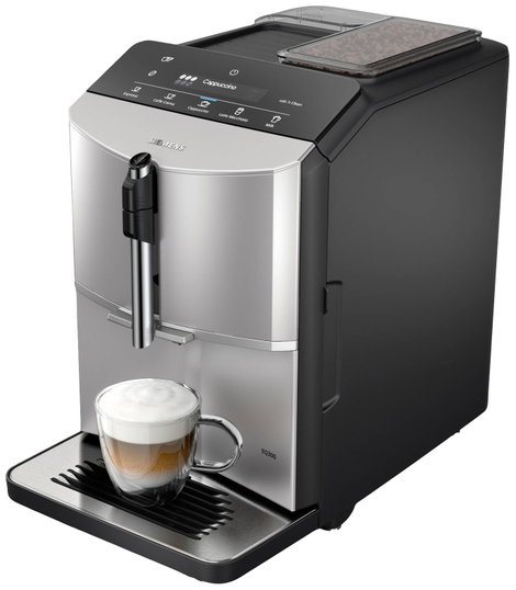 Siemens Hausgeräte Siemens SDA TF303E07 Automata kávéfőző Ezüst (fémes) 2. kép