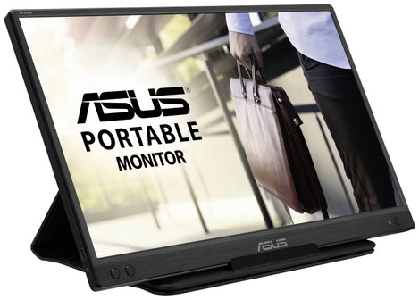 Asus MB166C LED monitor (felújított) EEK B (A - G) 39.6 cm (15.6 coll) 1920 x 1080 pixel 16:9 5 ms U