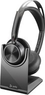 HP Poly Voyager Focus 2 Számítógép On Ear headset Bluetooth® Stereo Fekete Noise Cancelling Headset bélyegkép