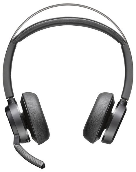 HP Poly Voyager Focus 2 Számítógép On Ear headset Bluetooth® Stereo Fekete Noise Cancelling Headset 3. kép