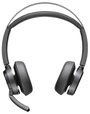 HP Poly Voyager Focus 2 Számítógép On Ear headset Bluetooth® Stereo Fekete Noise Cancelling Headset 3. bélyegkép
