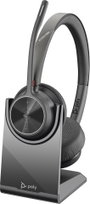 HP Poly Voyager 4320 UC Stereo Számítógép On Ear headset Bluetooth® Stereo Fekete Noise Cancelling H bélyegkép