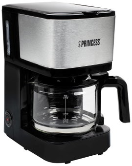 Princess 246030 Kávéfőző Fekete, Ezüst Kapacitás, csésze=8