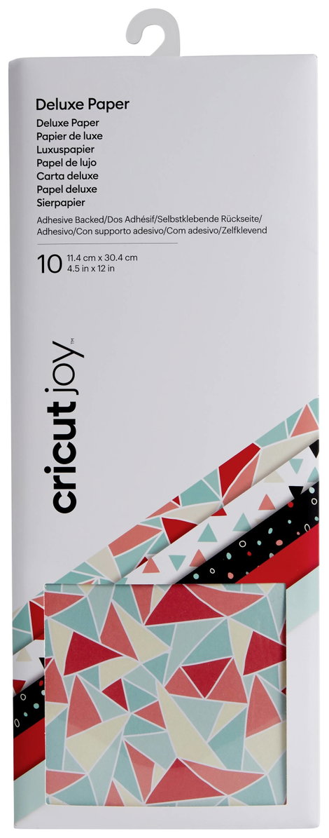 Cricut Joy Adhesive Backed Deluxe Paper Alkotó készlet