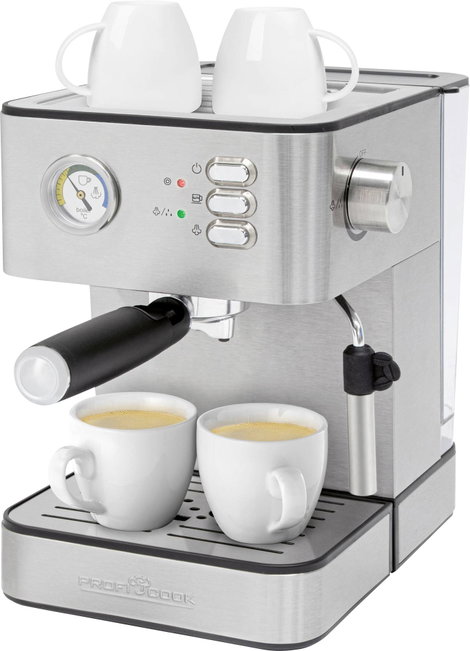 Profi Cook PC-ES 1209 Eszpresszó kávéfőző Nemesacél 850 W 10. kép