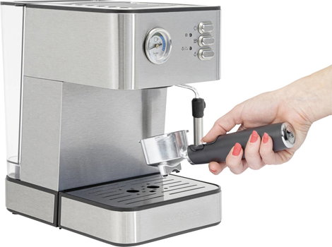 Profi Cook PC-ES 1209 Eszpresszó kávéfőző Nemesacél 850 W 12. kép