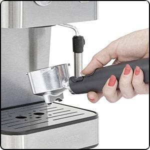 Profi Cook PC-ES 1209 Eszpresszó kávéfőző Nemesacél 850 W