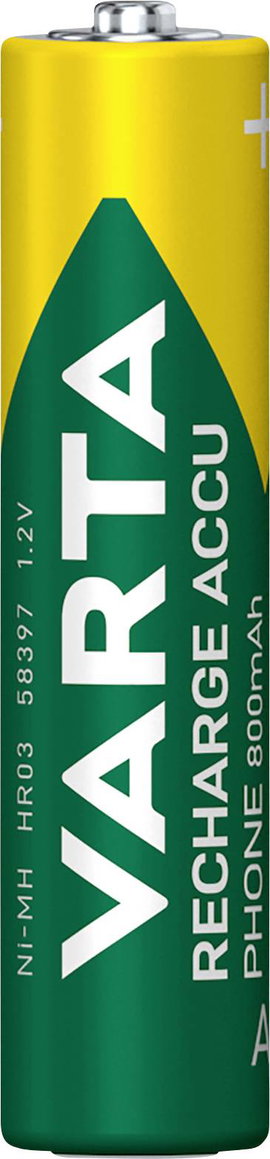 Varta 58398101501 Mikroakku NiMH 800 mAh 1.2 V 1 db