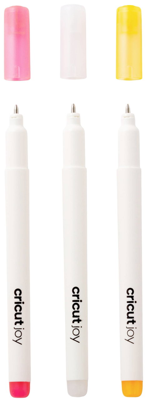 Cricut Joy™ Gel 1,0 mm, 3er Toll készlet Fehér, Rózsaszín, Narancs 2. kép