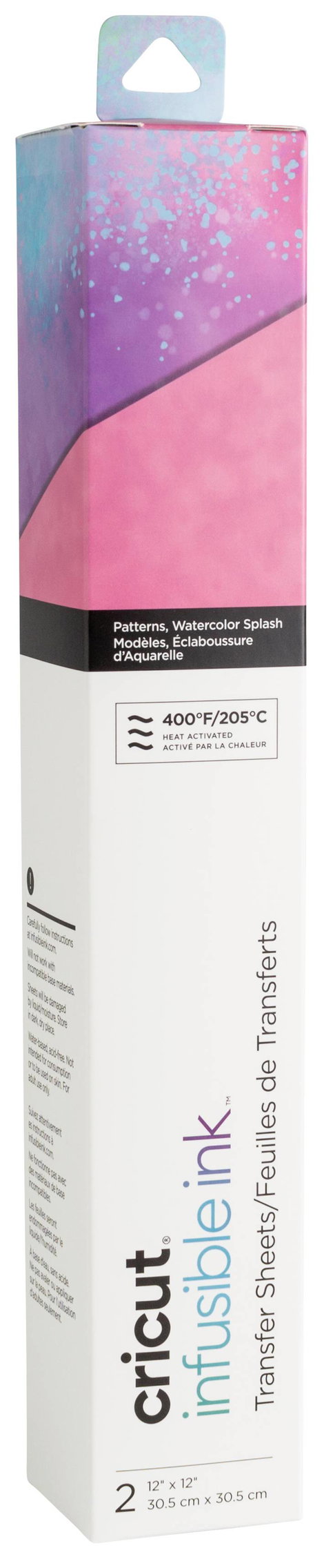 Cricut Infusible Ink Transfer Sheets 2er Fólia Rózsa, Anyagmintás