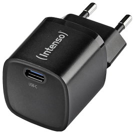 Intenso Power Adapter W30C² black USB-s töltőkészülék 30 W Beltér Kimeneti áram (max.) 3 A USB-C® Ki