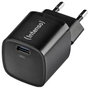 Intenso Power Adapter W30C² black USB-s töltőkészülék 30 W Beltér Kimeneti áram (max.) 3 A USB-C® Ki bélyegkép