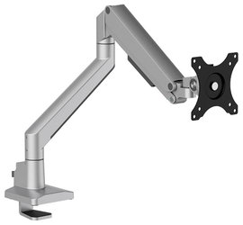 Neomounts DS70-250SL1 1 db Monitor asztali tartó 43,2 cm (17) - 88,9 cm (35) Ezüst Dönthető, Csuklóv