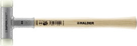 Halder SUPERCRAFT 3366.030 Puha kalapács ergonómikus markolat, kemény, visszacsapás mentes 460 g 330