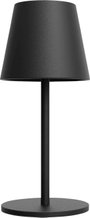 m-e modern-electronics LUNA-80 S 41436 Akkus asztali lámpa LED Fixen beépített LED-es 3 W Fekete bélyegkép