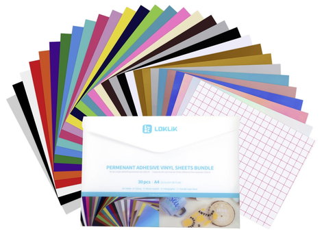 Loklik Permanent Vinyl Material Bundle Alkotó készlet 2. kép