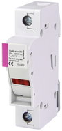 ETI 002540211 EFH 10 DC 1p LED Biztosíték tartó Alkalmas Finombiztosíték 10.3 x 38 mm 25 A 1000 V 1 bélyegkép