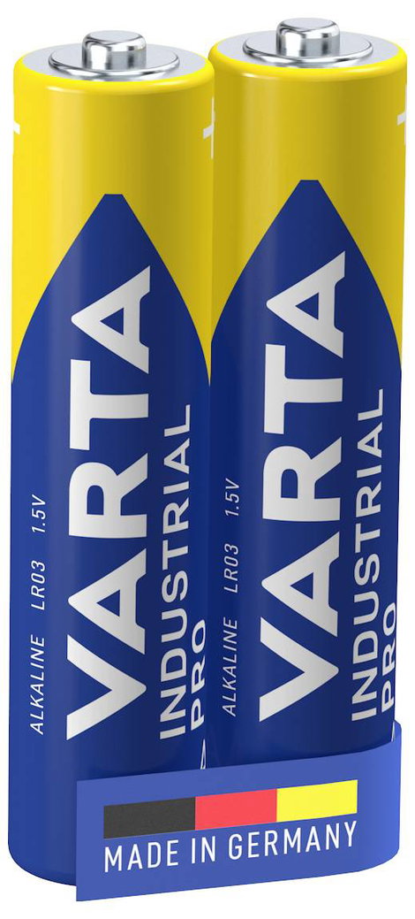 Varta Mikroelem Industrial Pro Alkáli mangán 1.5 V 2 db 2. kép