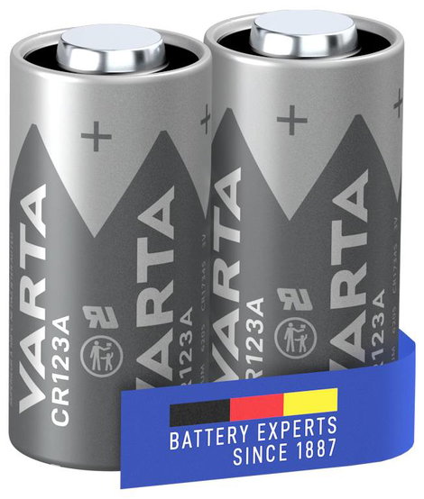 Varta VARTA LITHIUM Cylindrical CR123A Blister 2 CR-123A Fotóelem Lítium 1430 mAh 3 V 2 db 2. kép