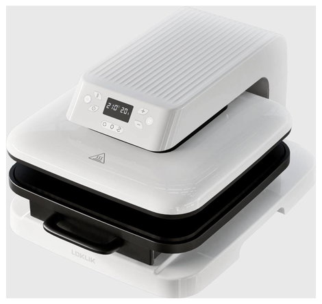 Loklik Auto Heat Press Hőprés Fehér 3. kép