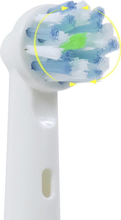 ScanPart Cross Clean Tartalék kefék 6 db Fehér
