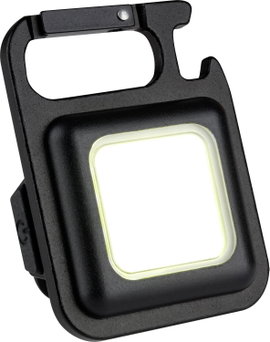 TFA Dostmann 43.2040.01 COB Mini Arbeitsleuchte LED Munkalámpa, Kemping lámpa, Kulcskarikás lámpa, M