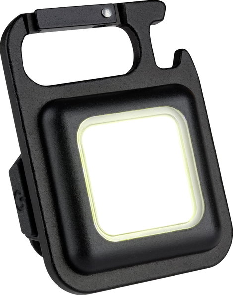 TFA Dostmann 43.2040.01 COB Mini Arbeitsleuchte LED Munkalámpa, Kemping lámpa, Kulcskarikás lámpa, M