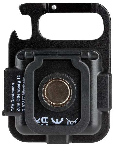TFA Dostmann 43.2040.01 COB Mini Arbeitsleuchte LED Munkalámpa, Kemping lámpa, Kulcskarikás lámpa, M 4. kép