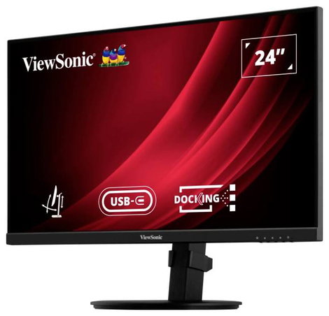 Viewsonic VG2409U-2 LED monitor (felújított) EEK E (A - G) 60.5 cm (23.8 coll) 1920 x 1080 pixel 16: 3. kép