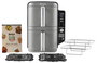 Ninja Double Stack XL 2 Forrólevegős fritőz 9.5 l 2470 W Fekete 3. bélyegkép