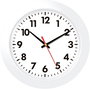 EUROTIME 80511-00 Kvarc Falióra 30.5 cm Fehér bélyegkép